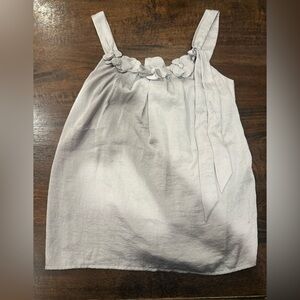 LOFT Kids Dress in Soft Gray